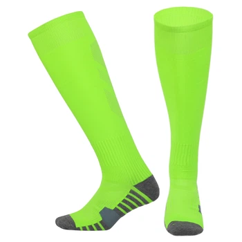 Гетри футбольні чоловічі салатові SP-Sport Action 624 розмір 39-44 Neon Green