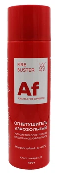 Огнетушитель аэрозольный FIRE BUSTER морозостойкий ВВПА 400г (AF-400)