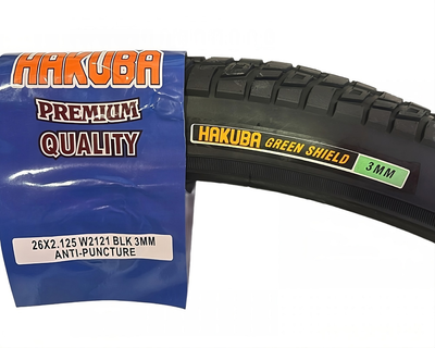 Покрышка антипрокольная на велосипед "Hakuba" 26 x 2.125 W2121