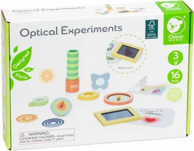 エルブジュールベーシックマンスリーセット Развивающий набор Classic World Optical Experiments Senses
