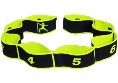 Ленточный эспандер с петлями для растяжки и фитнеса EasyFit Elastiband (EASY) зеленый (US-8547-GN)