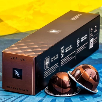Кофе в капсулах Nespresso Vertuo RICH CHOCOLATE ( Сливочный и шоколадный), Швейцария (10шт)