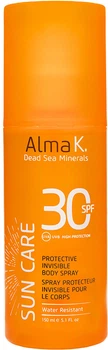 Спрей сонцезахисний невидимий для тіла Alma K SPF30 150 мл (7290117964606)