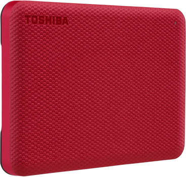 Жорсткий диск Toshiba Canvio Advance 1ТБ 2.5" USB 3.2 Red (4260557511282)