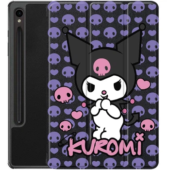 Чохол для Samsung Galaxy Tab S10 FE Kuromi Purple Skull (65919)
