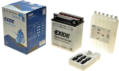 Аккумуляторная батарея Exide 12 А/час 115 A 134 х 80 х 160 мм (+/-) B0 (12N12A-4A-1)