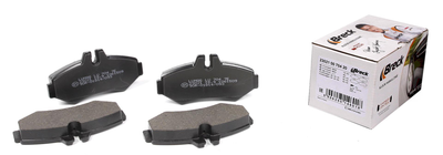 Гальмівні колодки задні (BOSCH, 126x65x19мм) VW LT 28-35 1996-2006 230210070420 BRECK (Польща)