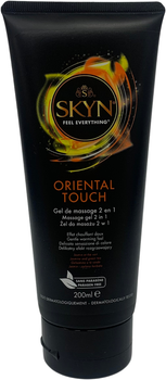 Інтимний гель-лубрикант Skyn Oriental Touch 2 в 1 для масажу 200 мл (ROZ6400230522)