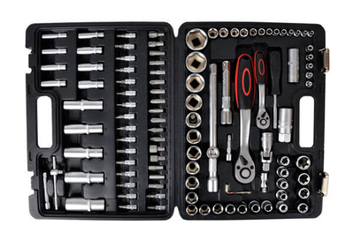 Zestaw kluczy nasadowych Bass Polska 108 szt 1/4" i 1/2" 7046 (5902067603154)