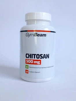 Хітозан з вітаміном C GymBeam Chitosan 500mg 120tab