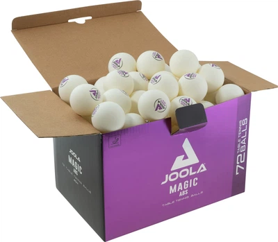 Мячи для настольного тенниса Joola Magic ABS 40+ White 72 шт (44216)