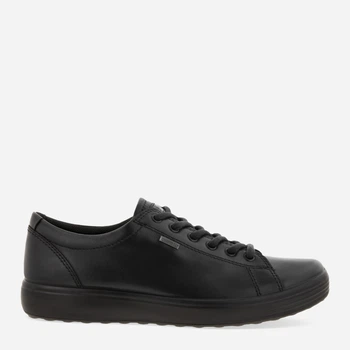 Мужские кеды низкие ECCO Soft 7 M 430364-21001 42 Черные (809704006574)