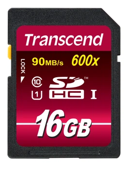Карта памяти Transcend SDHC 16GB UHS-I (TS16GSDHC10U1)