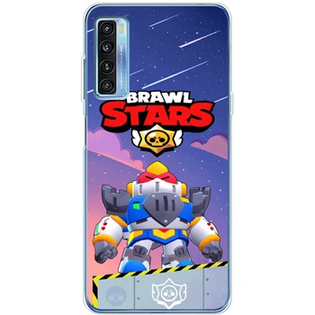 Силіконовий Чохол з Картинкою для TCL 20L Plus Принт (Бравл Старс, Brawl Stars Surge) (56080-ysm020)