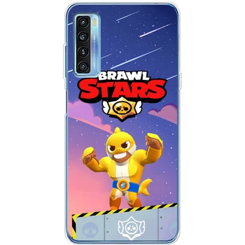 Силиконовый Чехол с Картинкой для TCL 20L Принт (Бравл Старс Эль Примо, Brawl Stars El Primo) (56404-ysm017)