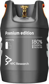 Балон газовий композитний HPC Research OPD HPCR G-5 18.2 л під Український редуктор (PR08637)