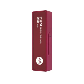 Усилитель звука HiBy FC3 HiFi ЦАП звуковая карта MQA 8X декодер DSD128 ES9281 PRO для наушников 3.5 mm Red