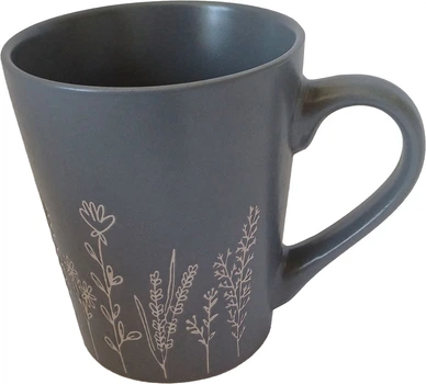 Кружка керамічна Milika Blossom Grey 350 мл (M0420-86E-038D-1440)