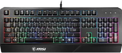 Клавіатура MSI Vigor GK20 UA Black USB (S11-04UA208-CLA) TT