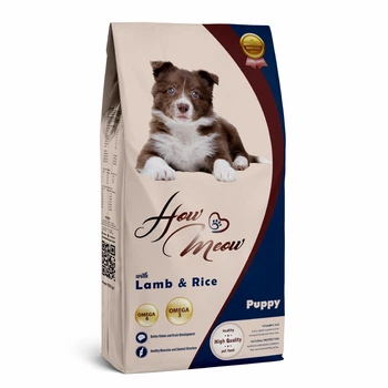 Cухий корм How Meow для цуценят з ягнятком та рисом 15кг
