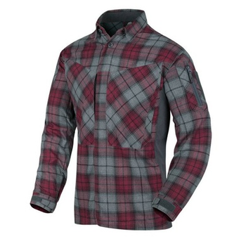 Сорочка Helikon-Tex MBDU FLANNEL SHIRT Бордовий S