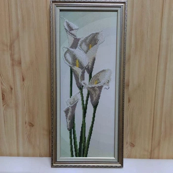 Вишита картина Квіти кали