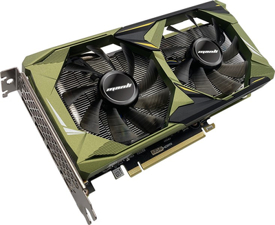 Відеокарта Manli PCI-Ex GeForce RTX 4060 8GB GDDR6 (128bit) (2460/17000) (HDMI, 3 x DisplayPort) (N72740600M25604)