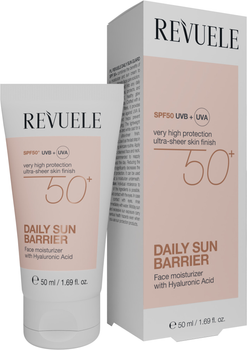 Ежедневный крем-барьер для лица Revuele Daily Sun Barbier с SPF50 50 мл (5060565108783)