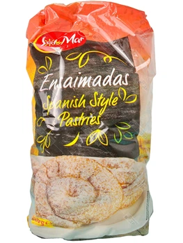 Испанские спиральные булочки Энсаймадас SOL&MAR сдобная выпечка Ensaimadas Sweet Pastry Swirls 220 г