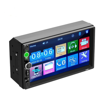 Автомагнітола 2DIN Podofo 7010B сенсорний екран Bluetooth AUX USB MP5 Mirror Link K0126 (HRM8912012003)