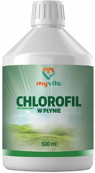 Дієтична добавка Myvita Chlorofil W Plynie 500 мл (5903021593399)