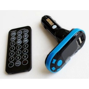 FM Модулятор I9BT Bluetooth black/blue