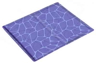 Охолоджуючий килимок для собак і котів Nobby Comfort Cooling Mat Синій S 50x40x2 см 62275