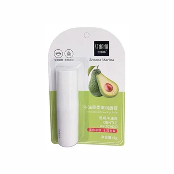 Питательный бальзам для губ с экстрактом авокадо Senana Gentle Avocado, 4 мл