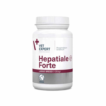 Пищевая добавка Vet Expert Hepatiale Forte Large Breed для поддержания и защиты функций печени у собак весом свыше 25 кг 40 таб (208964)