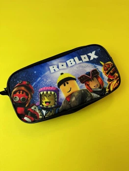 Пенал школьный для мальчика Роблокс Roblox одно отделение на змейке