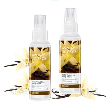 Лосьон- спрей для тела «Ваниль и сандаловое дерево» - Avon Naturals - Комплект 2 шт