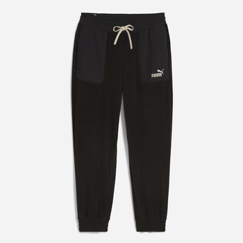 Спортивні штани чоловічі Puma Ess Elevated Pants 68531701 L Чорні (4067982675646)