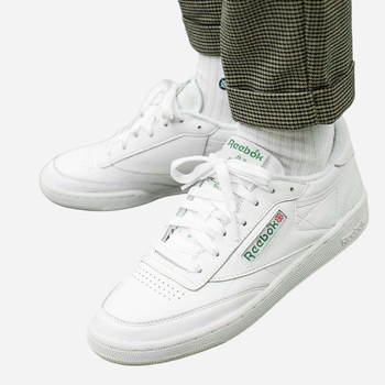 Tenisówki damskie skórzane Reebok Club C 85 CN0905 35 Białe (4058028219603)