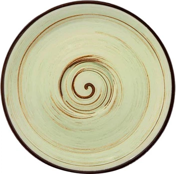 Блюдце Wilmax Spiral Pistachio 11 см (WL-669133/B)