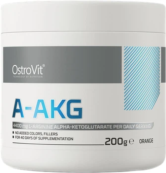 Предтренировочный комплекс OstroVit AAKG порошок 200 г Апельсин (5902232610321)