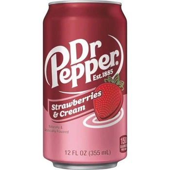 Dr Pepper Strawberries & Cream 355 мл