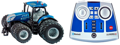 Трактор Siku New Holland T7.315 z podwójnymi oponami (4006874067398)