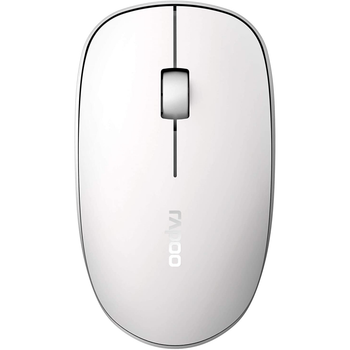 Комьютерная мышка Rapoo M200 Silent, White, Bluetooth / 2.4 GHz, оптична, 1300 dpi, 3 кнопки, 1xAA M200 SILENT WHITE