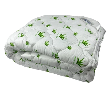 Ковдра полуторна закрита Arda Aloe Vera 20328 150х210 см