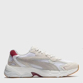 Buty sportowe męskie skórzane Puma Teveris NITRO Feather 38877411 45 (10.5UK) 29.5 cm Szary/Fioletowy (4065452502768) (955555904404561) - Outlet