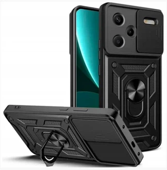Чохол Camshield з кільцем-підставкою на Xiaomi Redmi Note 13 Pro Plus 5G (black)