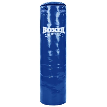 Мешок боксерский Цилиндр 31кг h-120см d-31см поливинилхлорид ветошь BOXER Классик цвет синий 1003-02