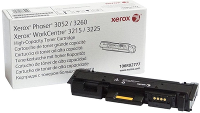 Toner Xerox Phaser 3260/WorkCentre 3215/3225 High Capacity 106R02775 Black