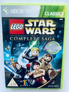 LEGO Star Wars The Complete Saga Classics, английская версия - диск для Xbox 360, Б/У